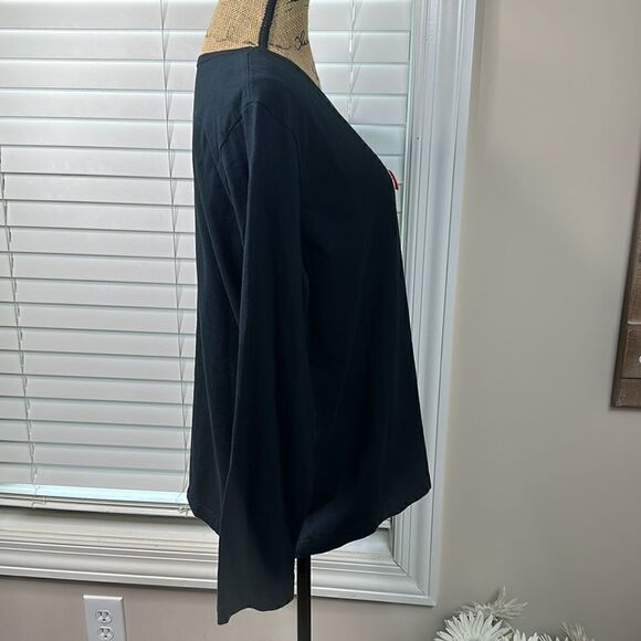 Lemon Grass Studio Snowflake snowman Top - Picture 3 of 5